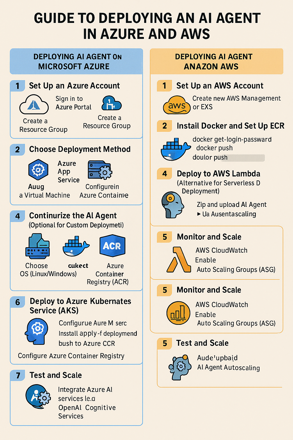 AI agent channel integration and appointment scheduling configuration